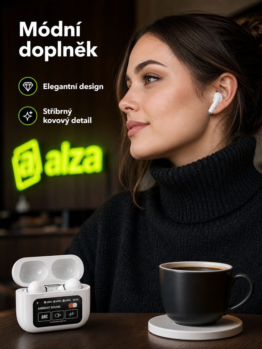 Pohodlná sluchátka s moderním designem