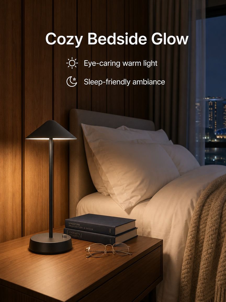 Metal Touch Decorative Table Lamp