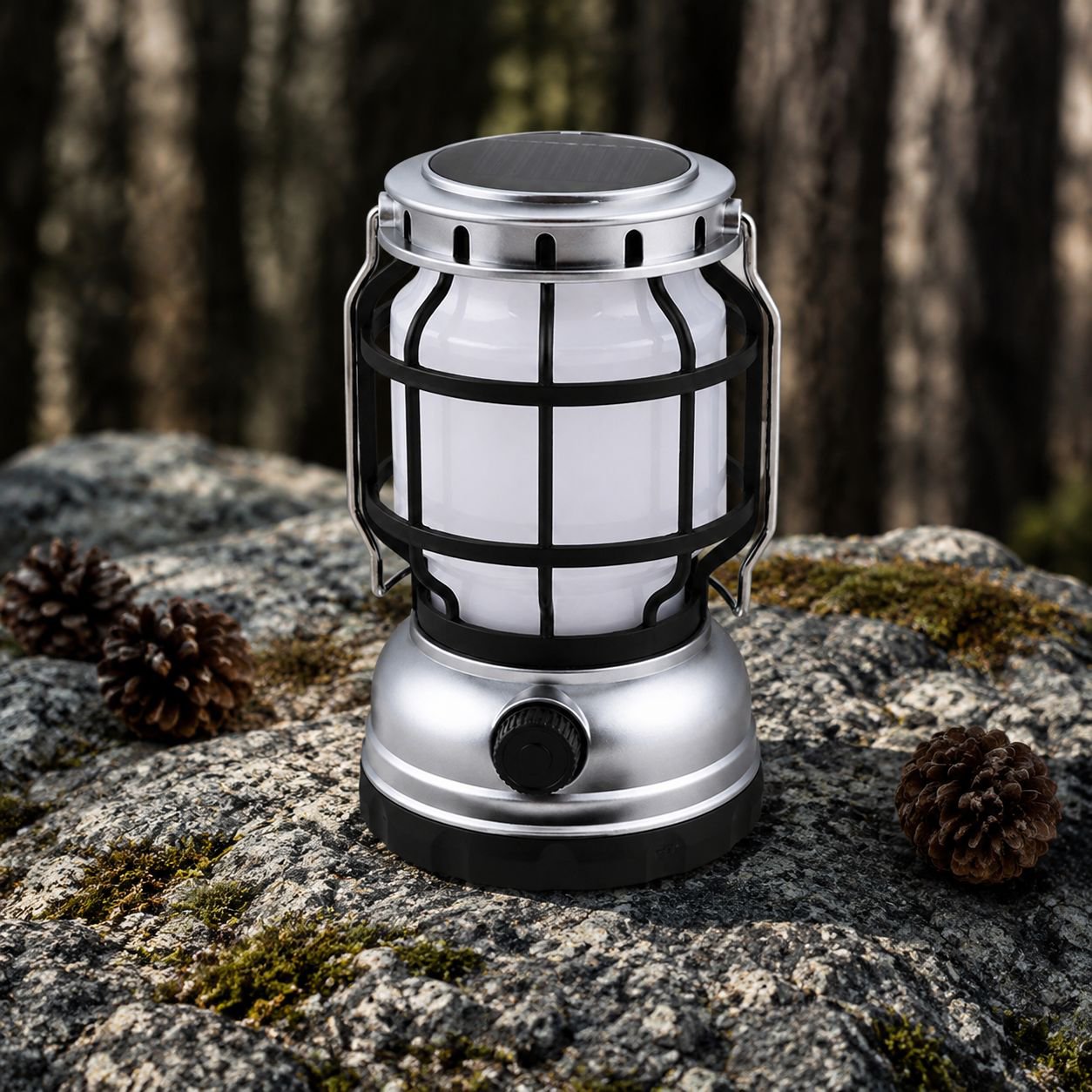 Solar Powered Emergency Camping Light