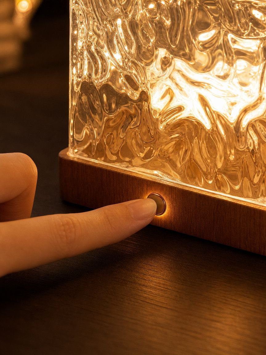 JMY-16 water ripple light for relaxing bedroom ambiance