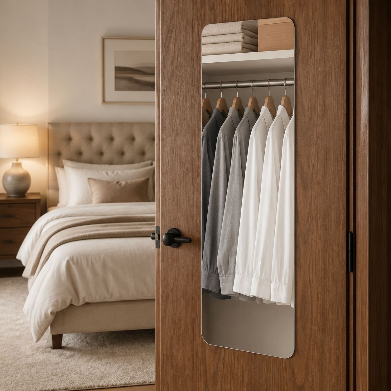 Portable Full Body HD Mirror Self-adhesive for Home Use