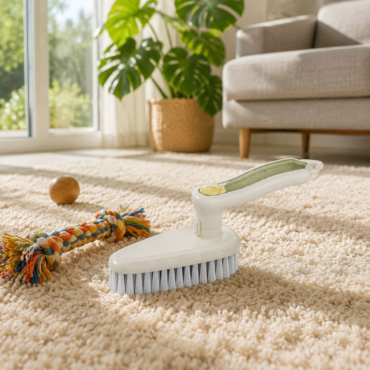 Multi-Functional Encrypted Cleaning Stain Brush
