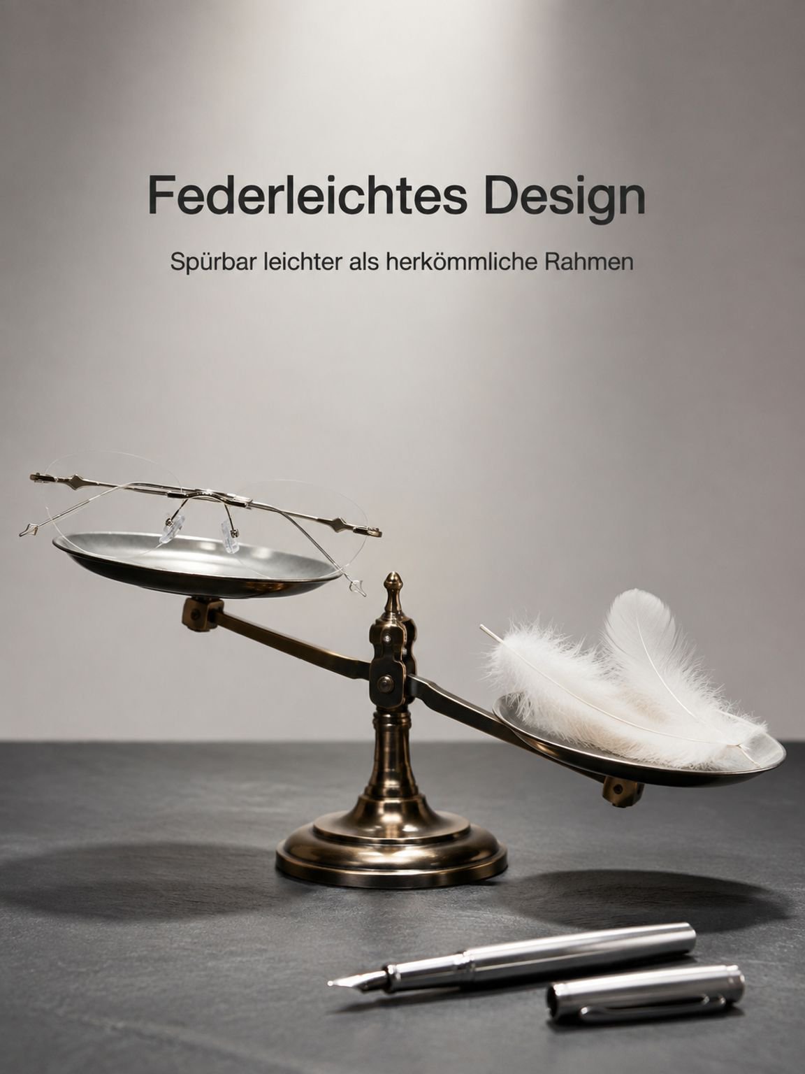 Moderne ultraleichte Brillengestelle für das Büro