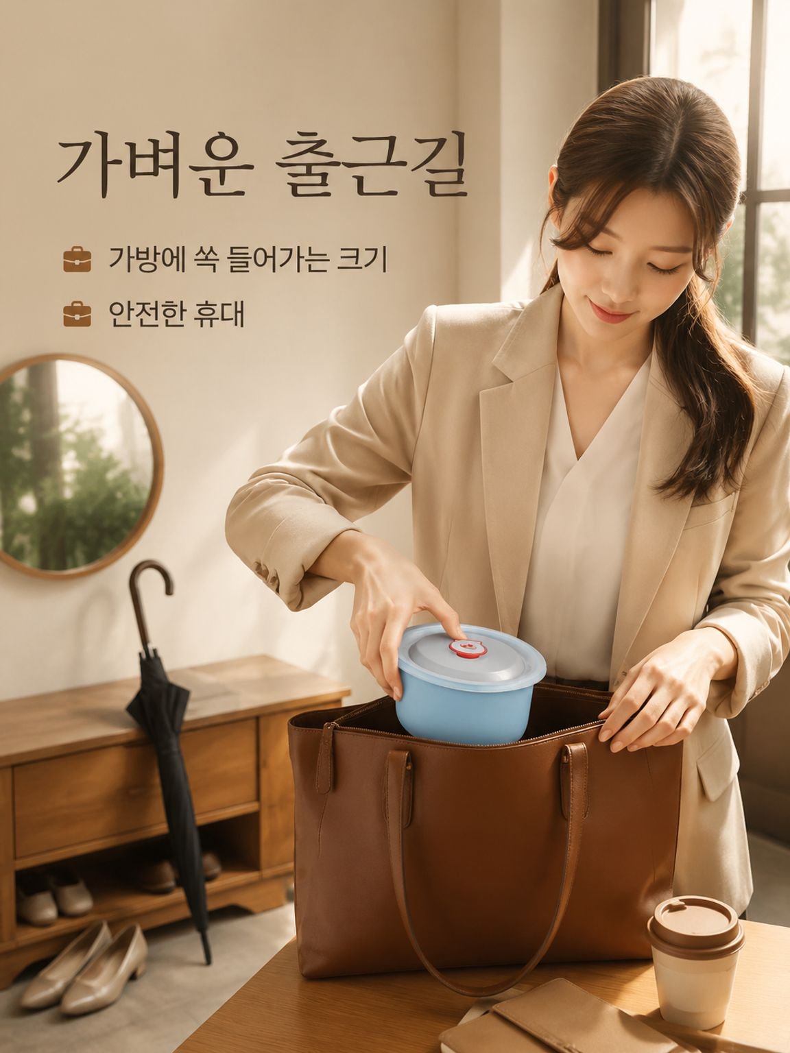 뚜껑 있는 도시락통