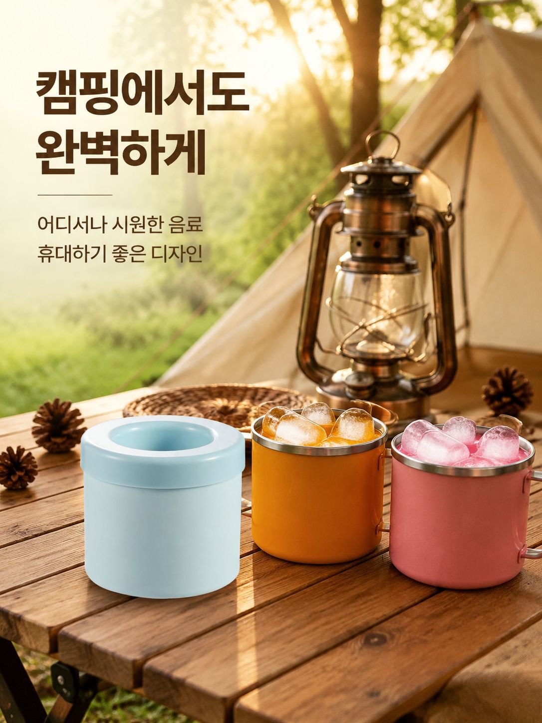 원통형 얼음틀