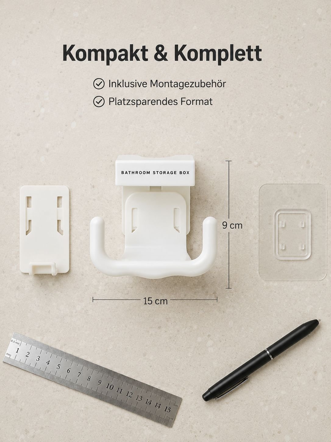 Badezimmer-Accessoire: Toilettenpapier-Organizer für den Alltag