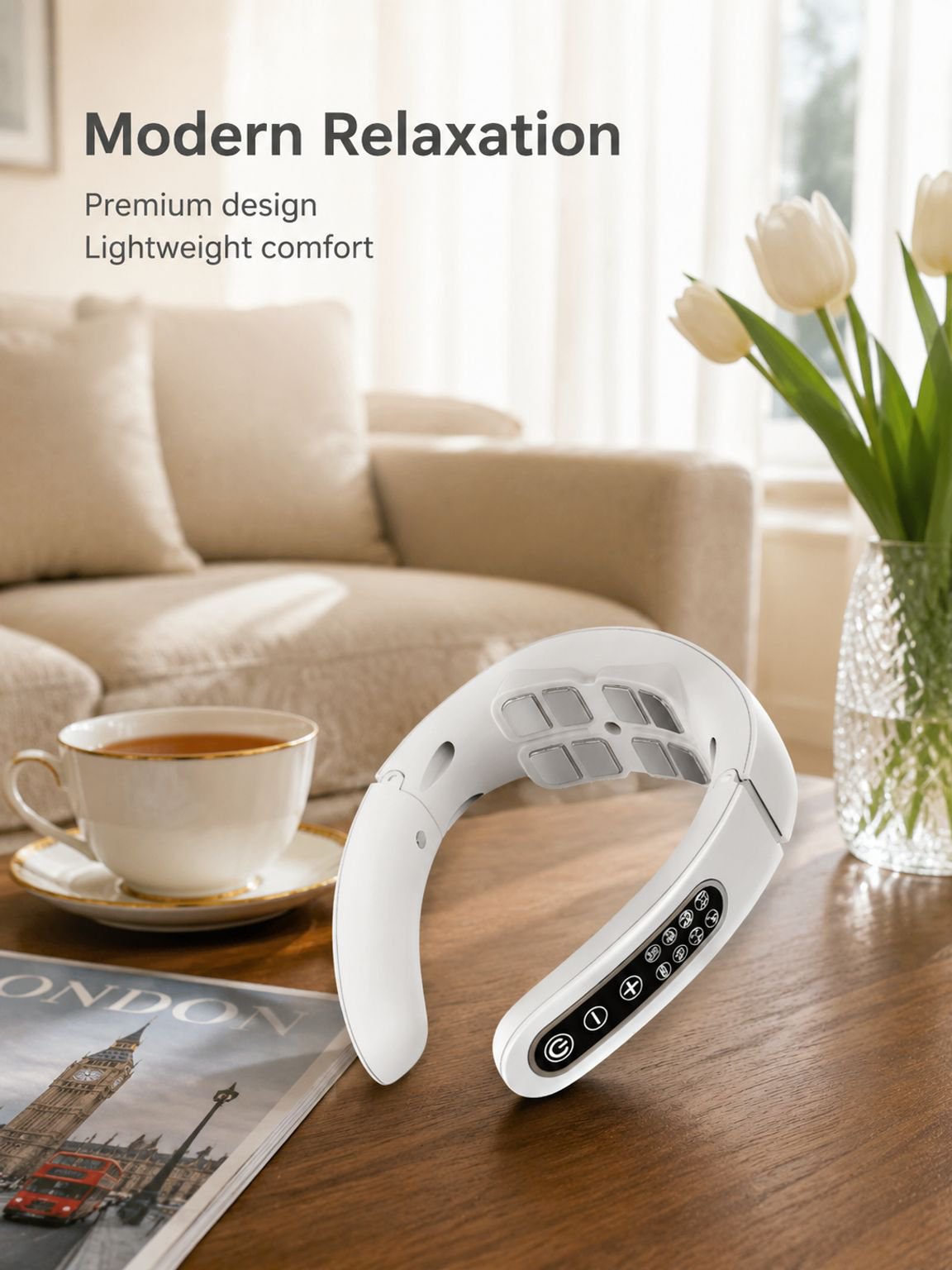 Home Smart Portable Neck Massager product display