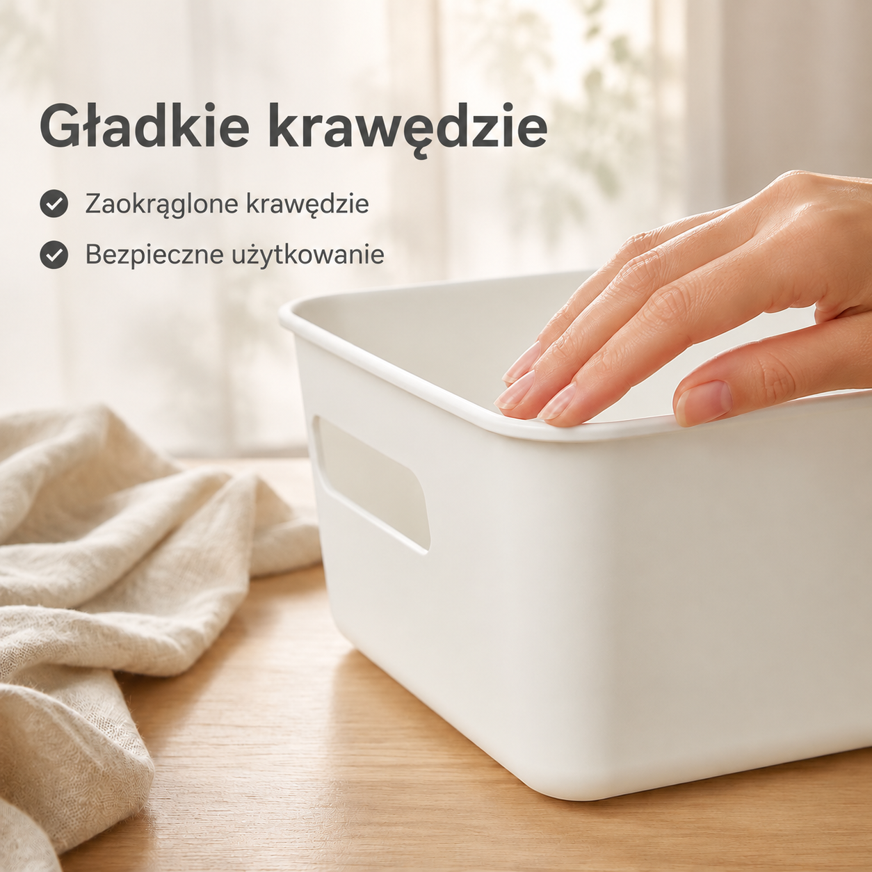 Koszyk na przechowywanie do szuflady biurka