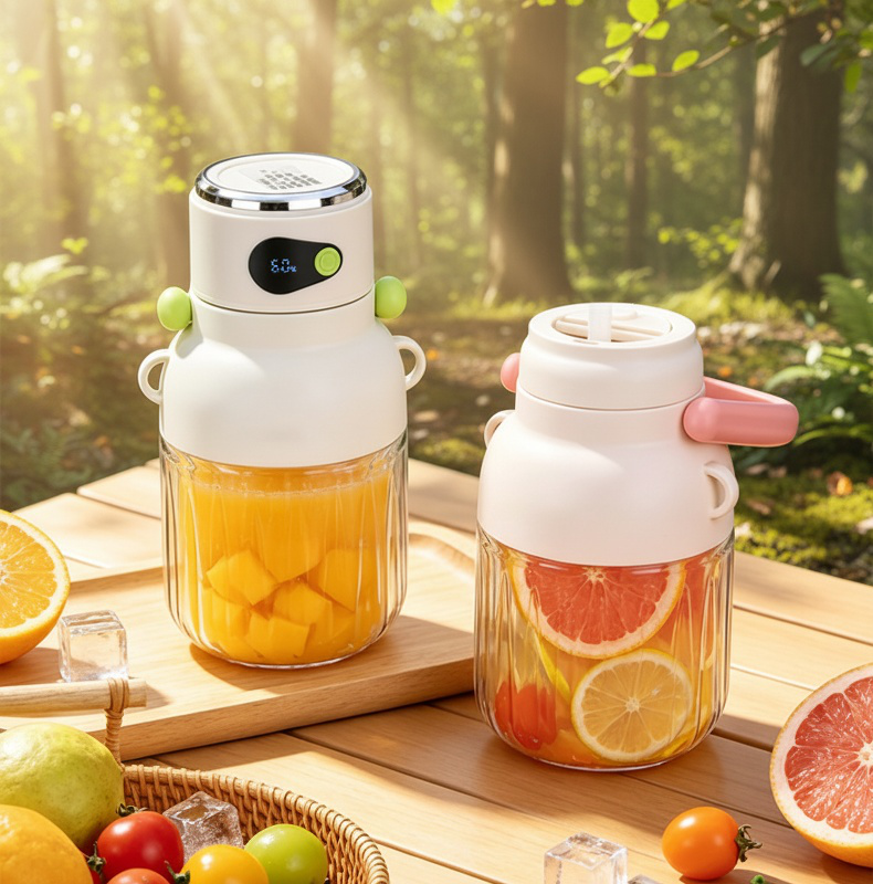Praktischer Mini-Entsafter für Fitness und Reisen