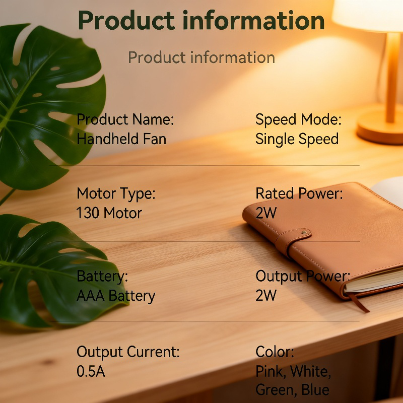 Outdoor Handheld Mini Fan