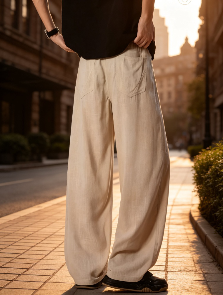 루즈핏 롱팬츠 남성 스타일링