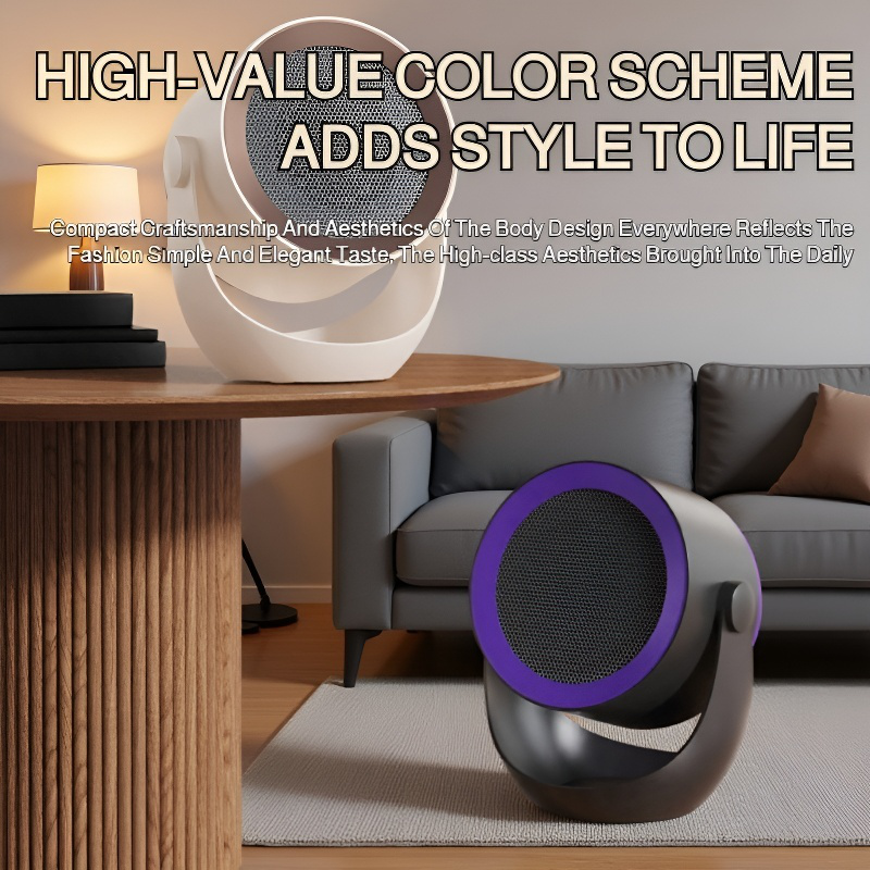 Quick Heat Electric Warmer - Wide-Angle Energy Efficient Heater