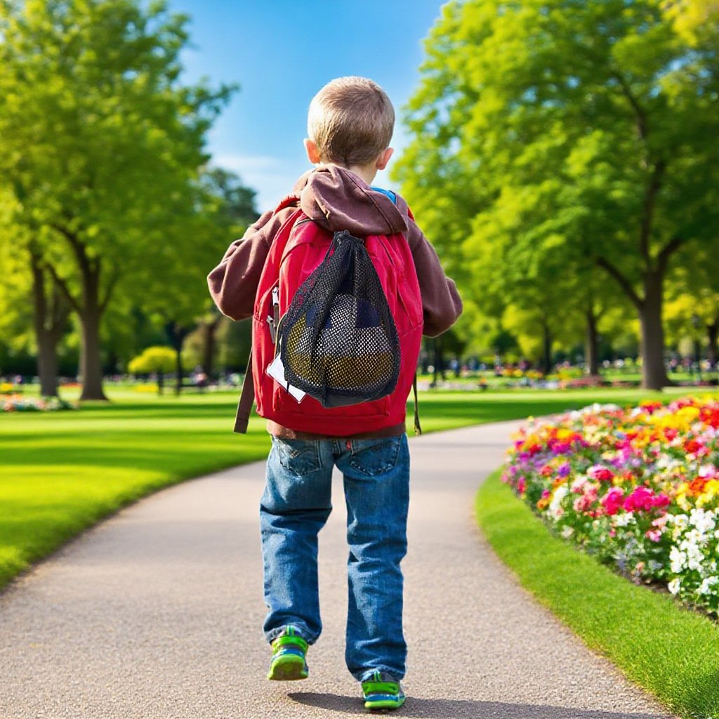 두꺼운 농구 보관용 그물 가방