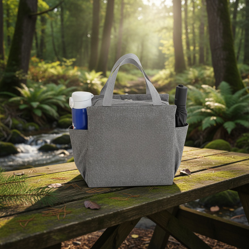 Portable lunch bag lunch box bag