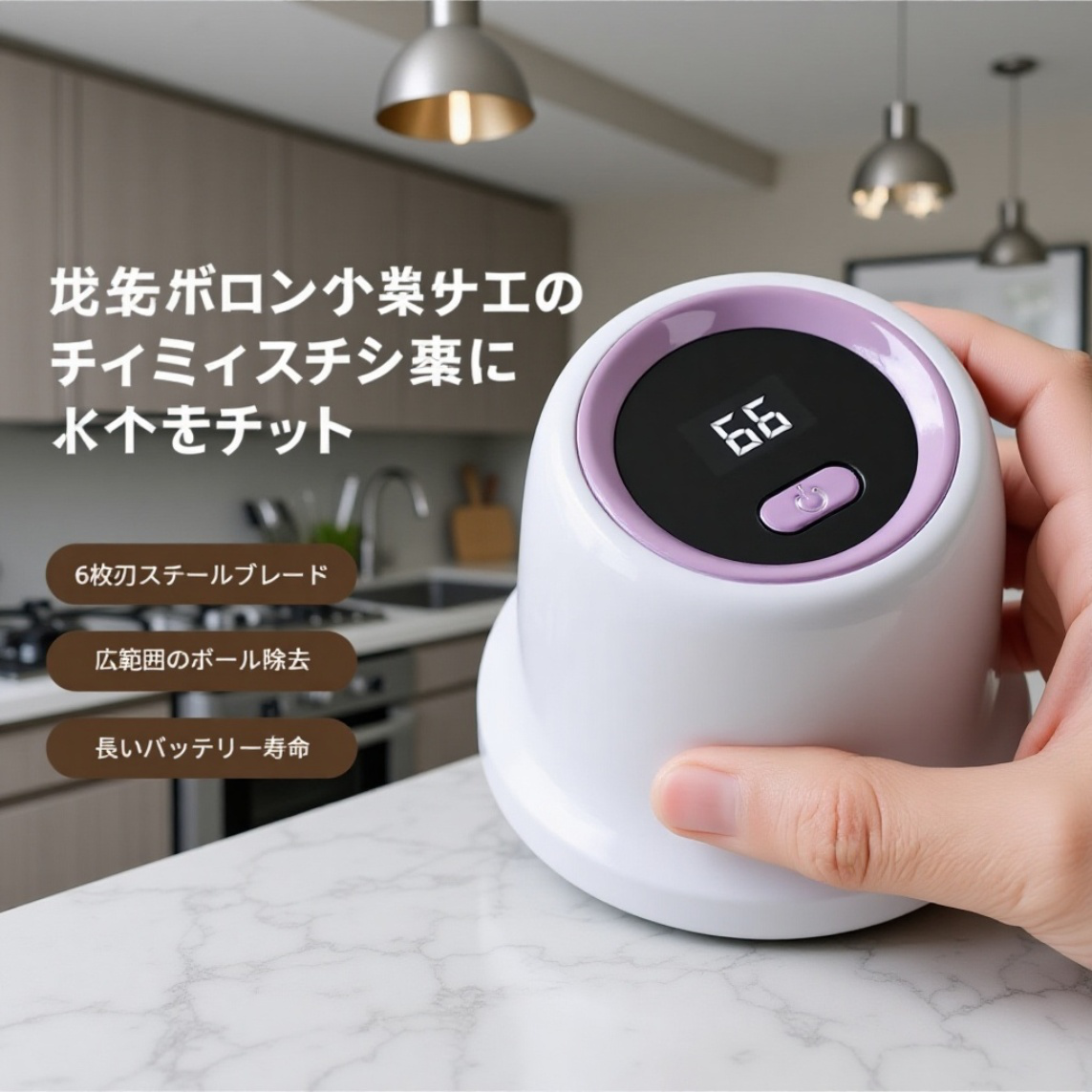 ミニデジタル毛玉取り器
