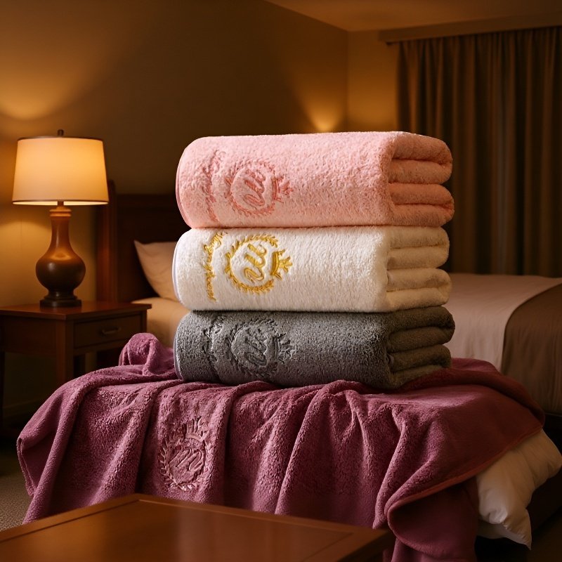 흡수성이 좋고 부드럽고 보푸라기가 없는 타월