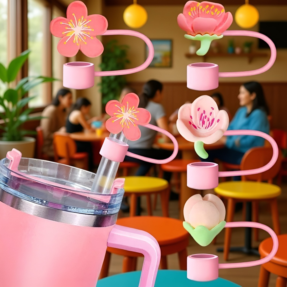 カバンに入るコンパクトな桜柄シリコンケース