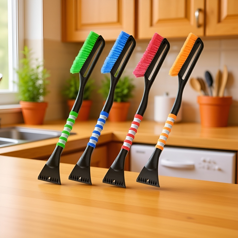 다기능 차량용 눈 제거 브러시/제설 브러시/확장식 스크레이퍼