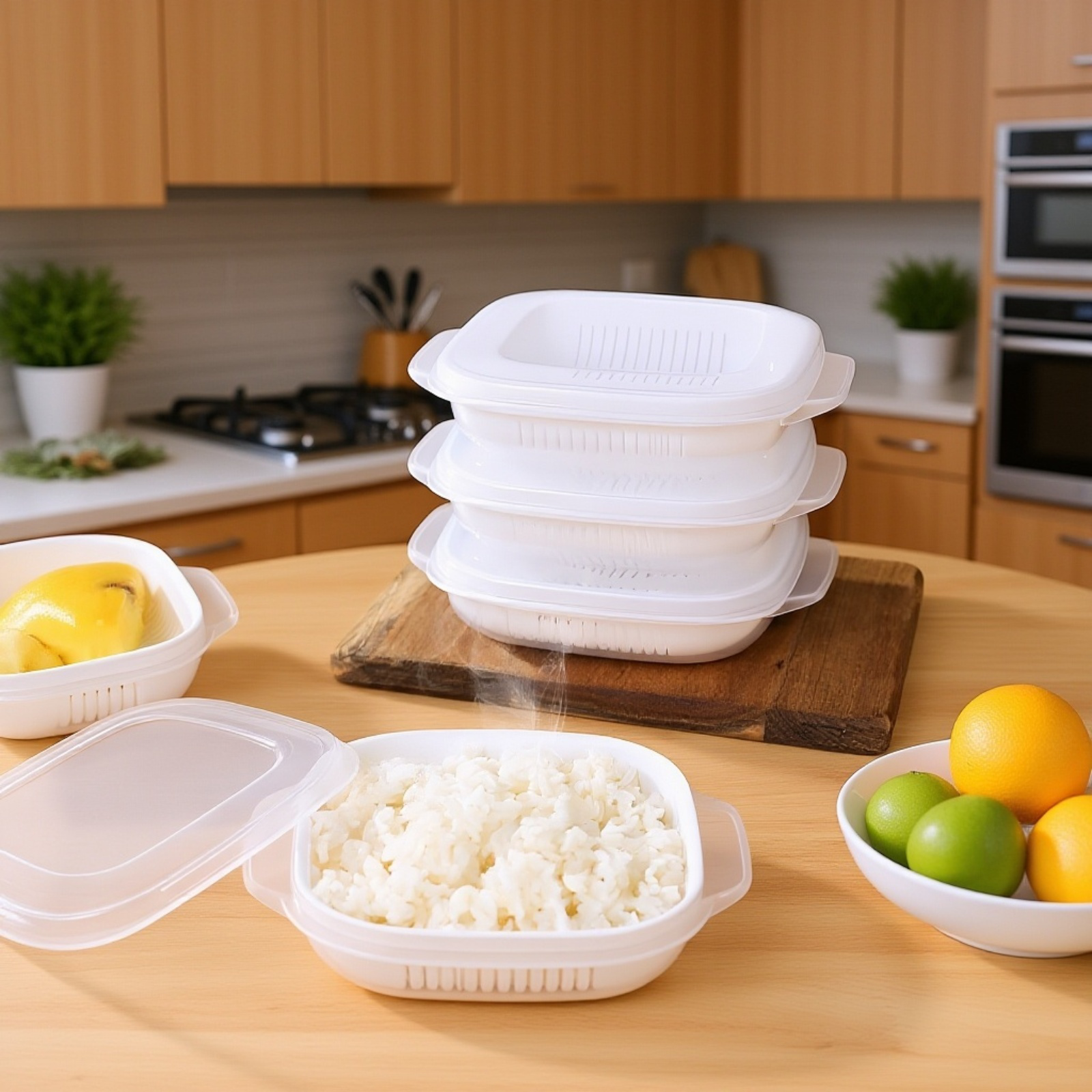 米饭用使い捨て弁当容器