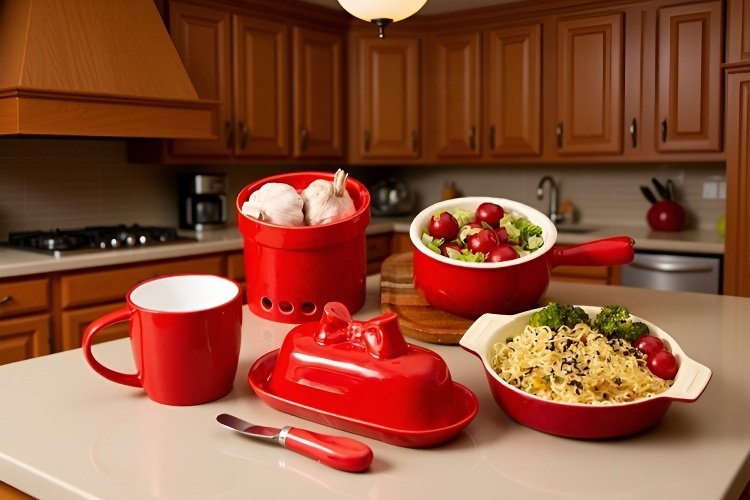 세련된 리본 디자인 버터 접시