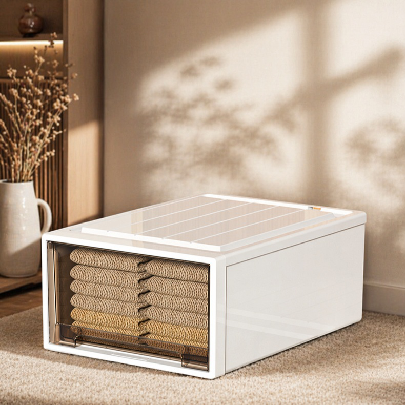 Caja de almacenamiento para ropa doblada