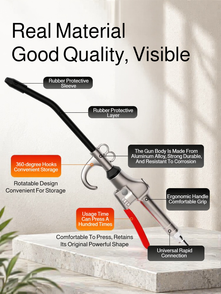 High Pressure Powerful Pneumatic Air Cleaning Blow Gun