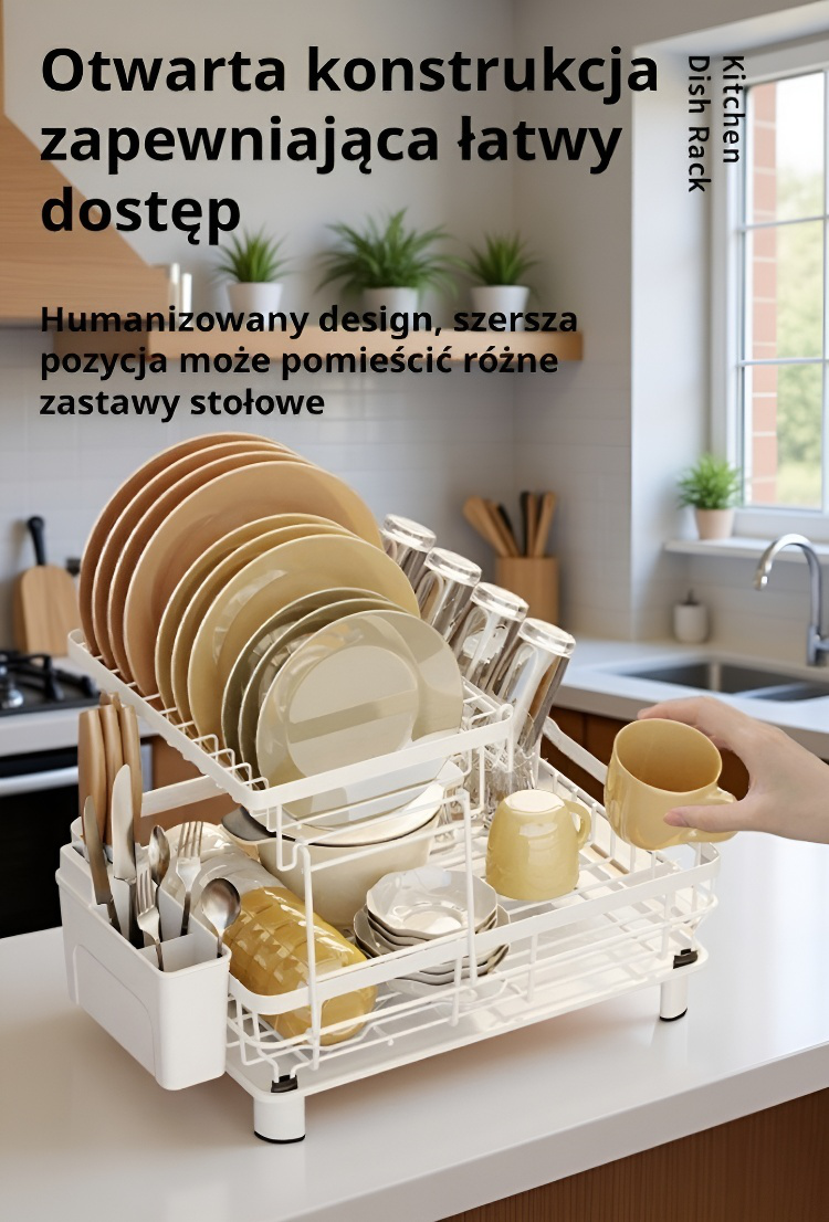 Koszyk do odprowadzania wody – suszarka na naczynia