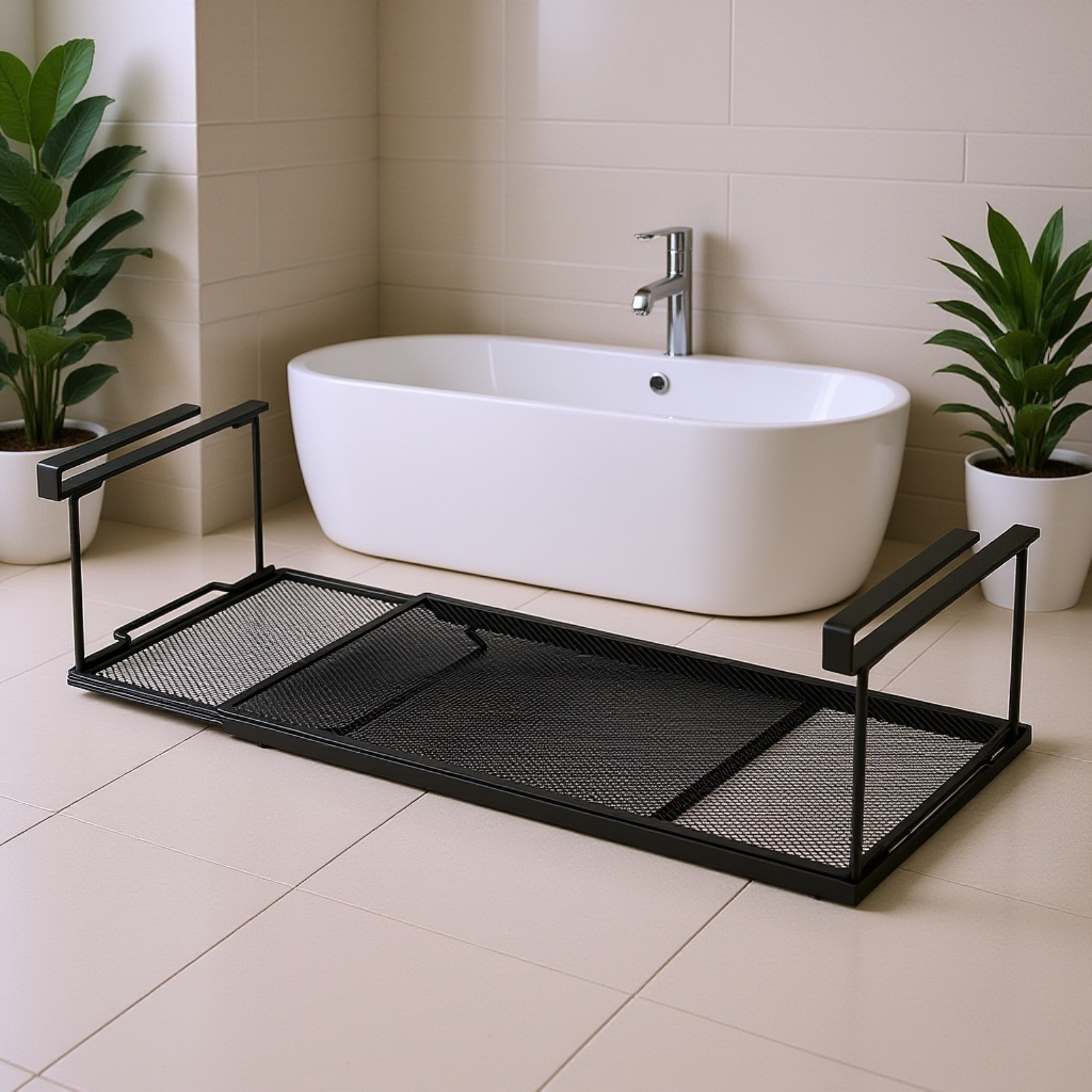 引き込み式吊り下げキャビネットバスケット