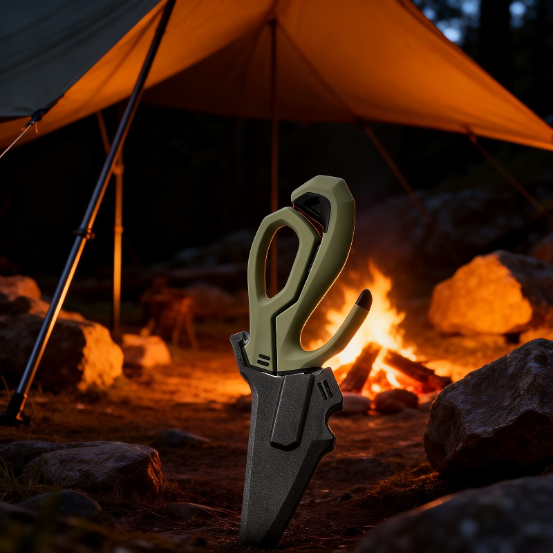 Tijeras multifuncionales esenciales para pesca