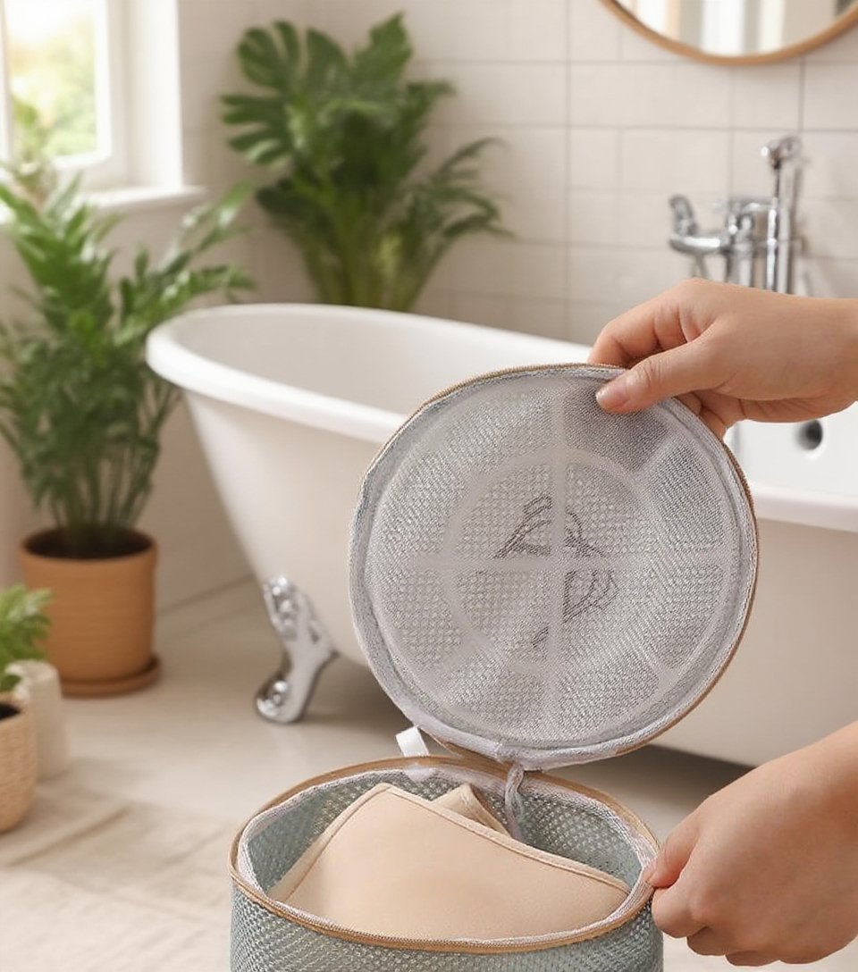 Durable laundry bag for delicate clothes