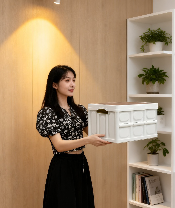 Caja portátil para mantener la ropa ordenada