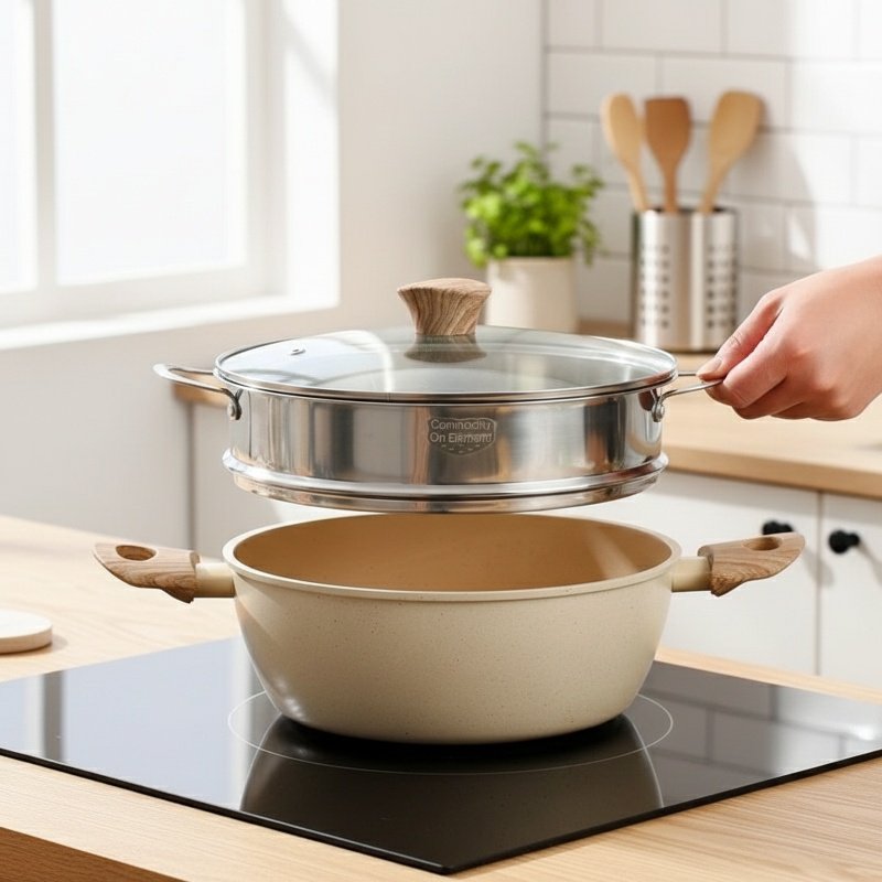 Thickened Milk Stew Pot – Visual Binaural Multipurpose & Easy to Clean