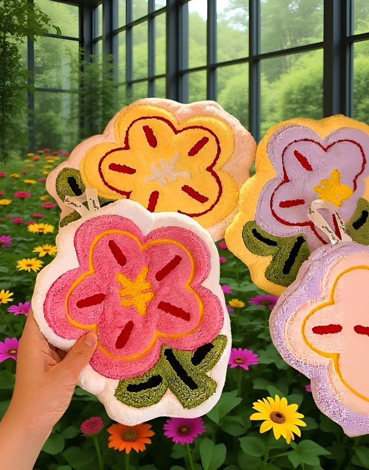 Ręcznik wiszący w stylowej aranżacji łazienki