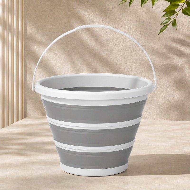 Foldable water bucket, car wash bucket, outdoor travel fishing bucket, water storage bucket, lightwe