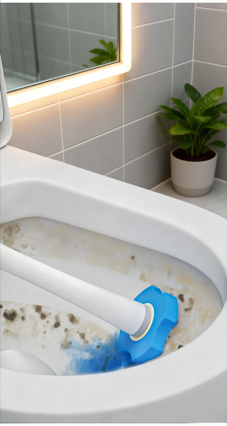 収納しやすい壁掛け掃除ブラシ