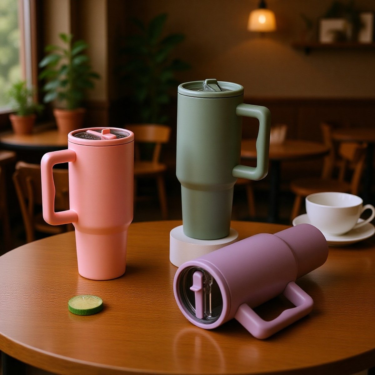 アウトドアに最適な魔法瓶使用シーン