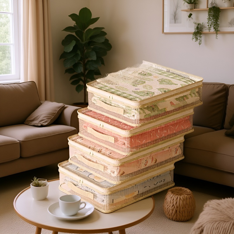 Bolsa de almacenamiento transparente y visible, organizador multipropósito, práctica y conveniente