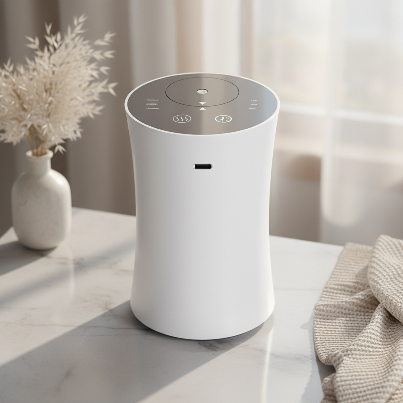 Intelligenter Aroma Diffusor, Holzdesign, wasserloser ätherischer Öl Diffusor