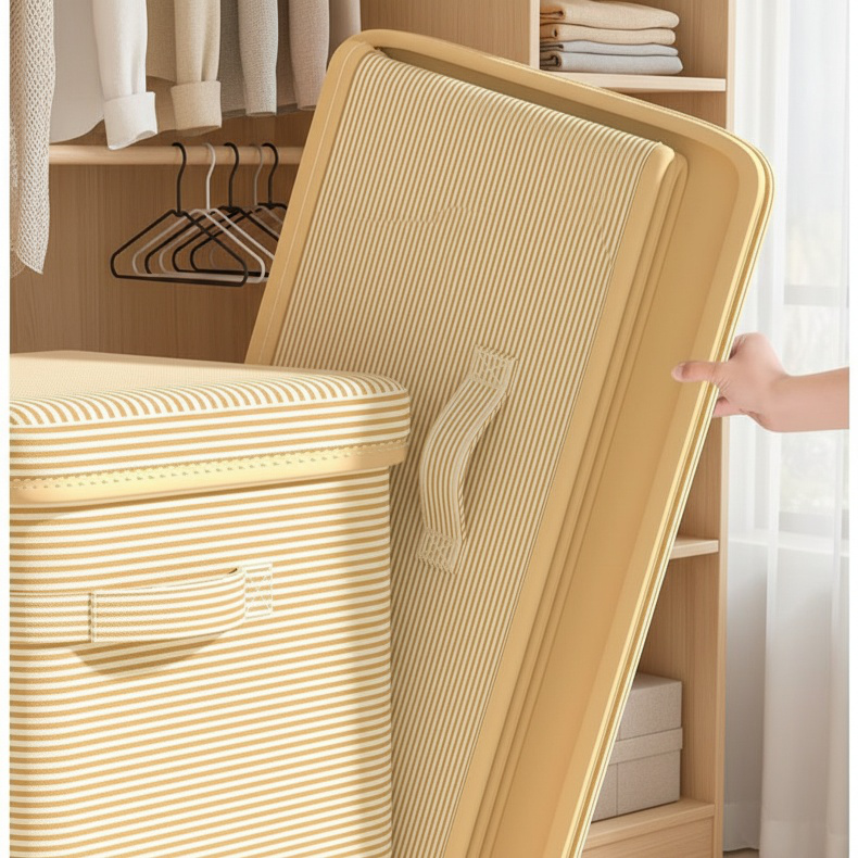 Caja resistente para almacenar pantalones y camisetas