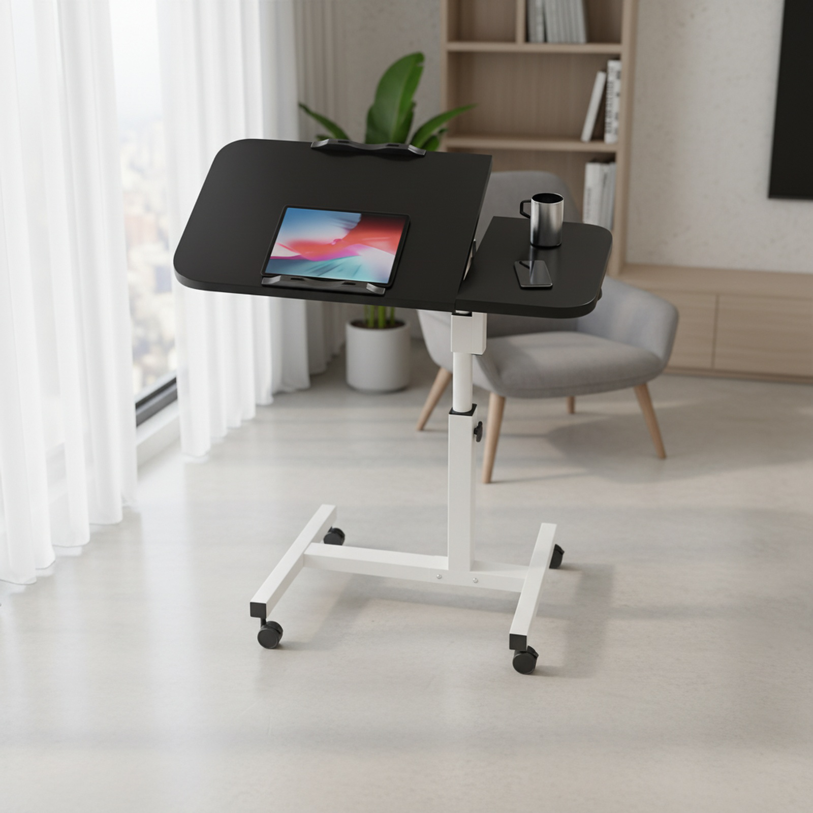 Multifunktionaler Betttisch für Laptop, Tablet und Frühstück