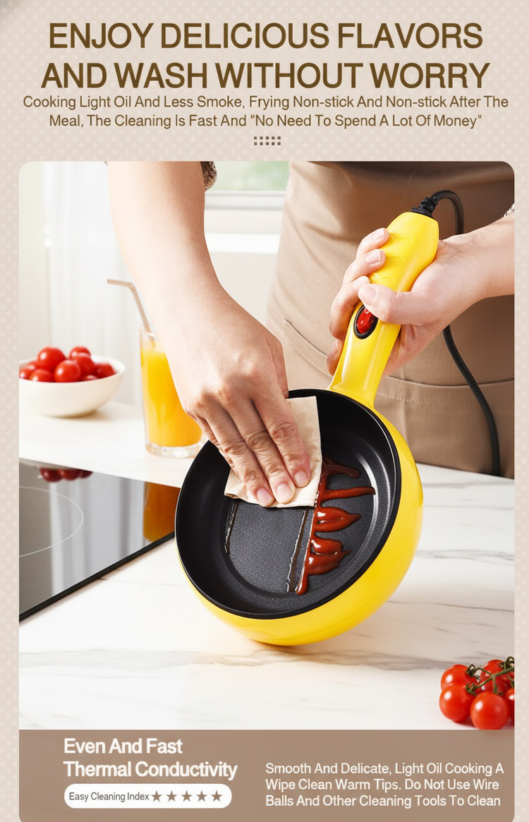 Portable Mini Electric Cooker - Ideal for Small Kitchens