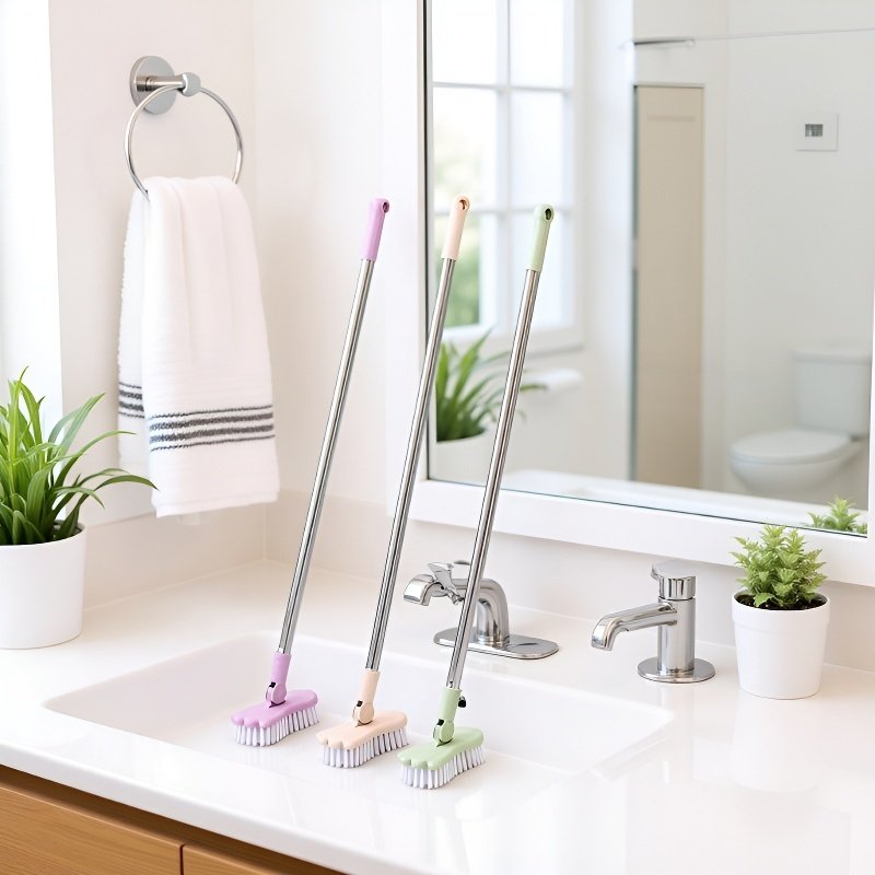 무사각 욕실 장손잡이 브러시 전체 이미지