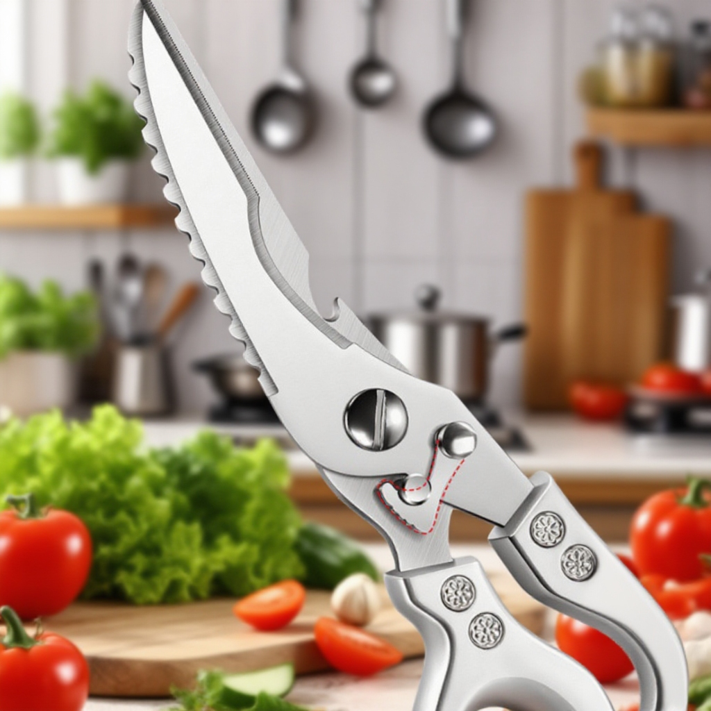  다기능 스테인리스 닭뼈 가위