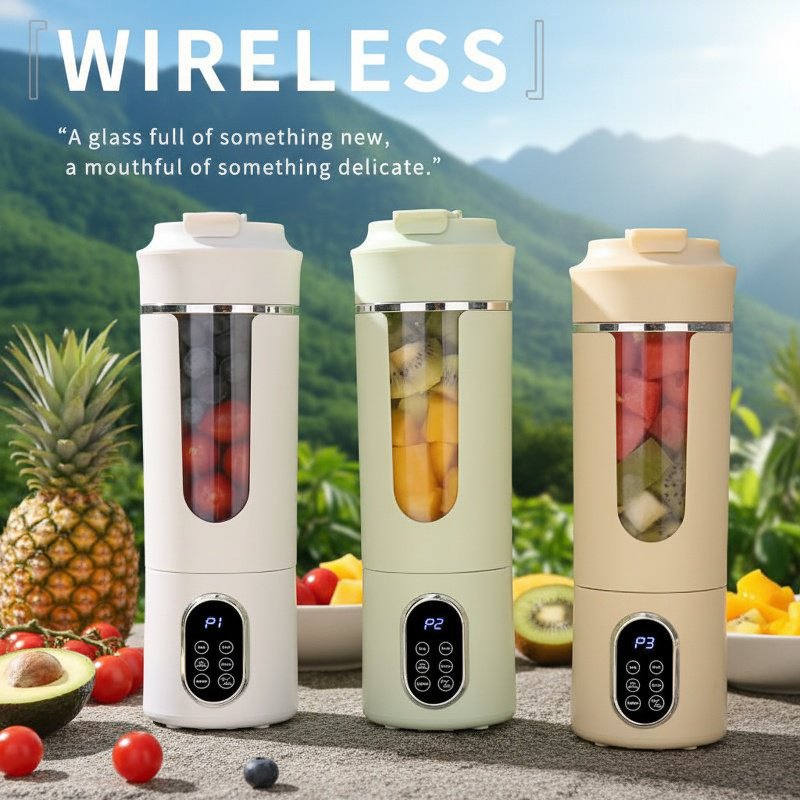 Portable Multi-functional Cordless Juicer