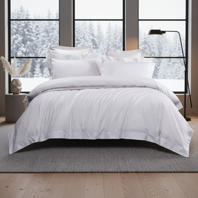 Premium Pure Cotton Four-Piece Bed Set – Special Offer for Hotel Quality Comfort