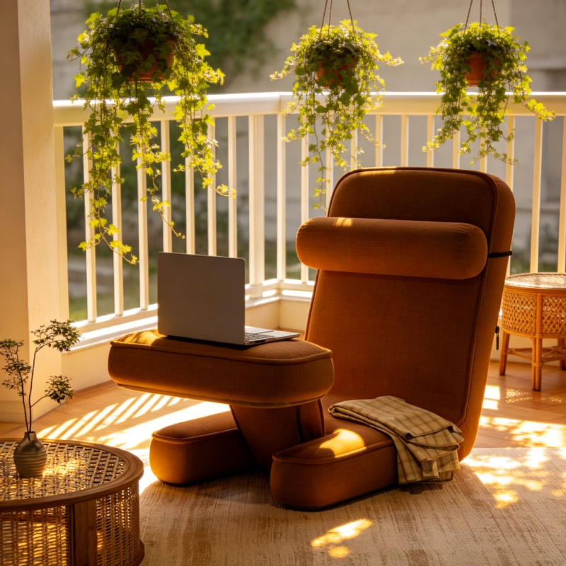 Silla cama ergonómica multifuncional plegable