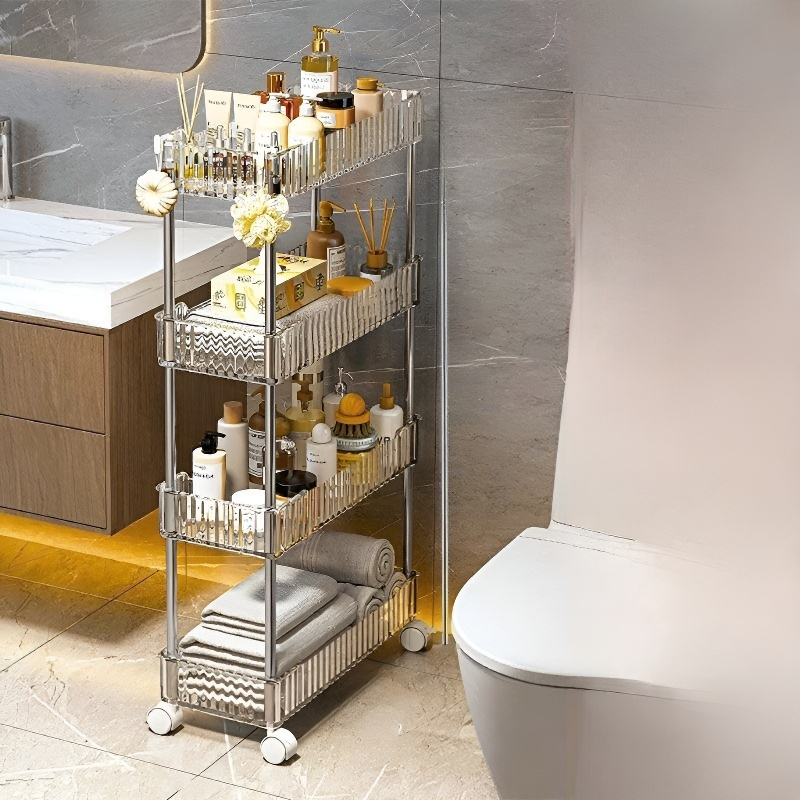 Gabinete de almacenamiento multifuncional para snacks y baño