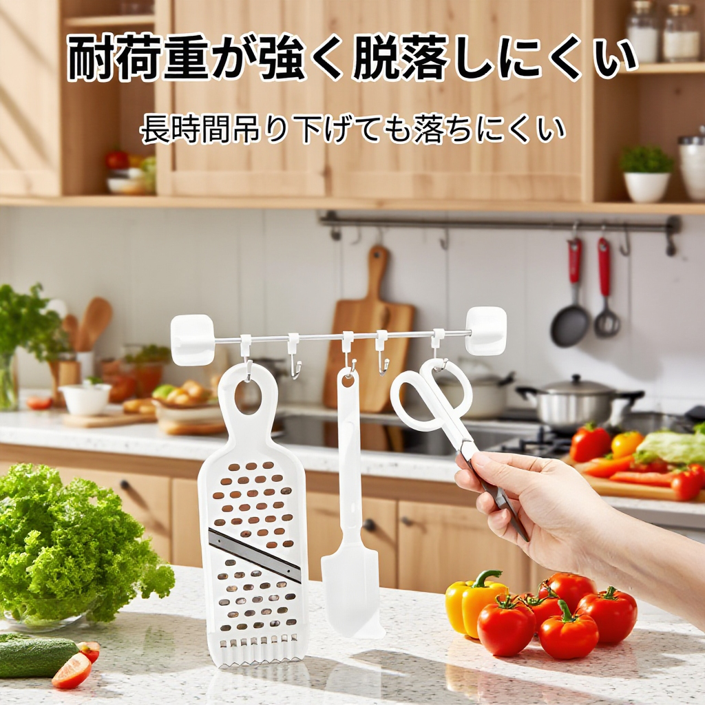 冷蔵庫フック磁気ステッカー強力ロングマグネットホワイトドアの後ろキー収納キッチンバックル取り外し可能