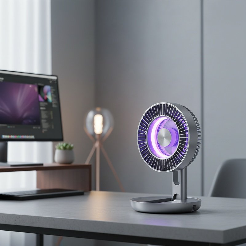 迷你充電桌面風扇