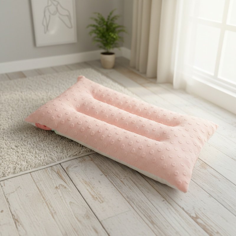 Ergonomically designed baby pillow for head support